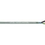 Lapp ÖLFLEX CLASSIC 100 CY Control Cable, 2 Cores, 0.5 mm², CY, Screened, 50m, Transparent PVC Sheath, 20 AWG