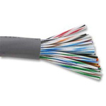 Alpha Wire Alpha Essentials Control Cable, 50 Cores, 0.35 mm², Unscreened, 30m, Grey PVC Sheath, 22 AWG