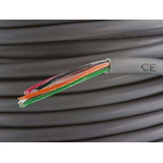 Alpha Wire Alpha Essentials Control Cable, 5 Cores, 0.56 mm², Unscreened, 30m, Grey PVC Sheath, 20 AWG