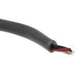 Alpha Wire Alpha Essentials Control Cable, 2 Cores, 0.23 mm², Screened, 30m, Grey PVC Sheath, 24 AWG