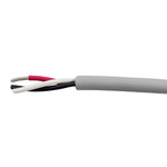 Alpha Wire EcoCable Mini Control Cable, 3 Cores, 0.38 mm², ECO, Unscreened, 30m, Grey mPPE Sheath, 22 AWG