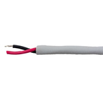 Alpha Wire EcoCable Mini Control Cable, 2 Cores, 0.61 mm², ECO, Unscreened, 30m, Grey mPPE Sheath, 20 AWG