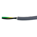 Alpha Wire EcoFlex PUR Control Cable, 2 Cores, 1.33 mm², ECO, Unscreened, 30m, Grey PUR Sheath, 16 AWG
