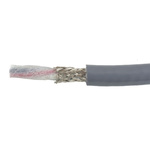 Alpha Wire EcoFlex PUR Control Cable, 4 Cores, 3.33 mm², ECO, Screened, 30m, Grey PUR Sheath, 12 AWG