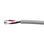 Alpha Wire EcoCable Mini Control Cable, 3 Cores, 0.24 mm², ECO, Unscreened, 305m, Grey mPPE Sheath, 24 AWG
