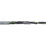 Igus chainflex CF130.UL Control Cable, 4 Cores, 0.75 mm², Unscreened, 10m, Grey PVC Sheath, 18 AWG