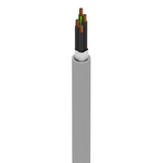 Alpha Wire Xtra-Guard Flex Multicore Industrial Cable, 4 Cores, Unscreened, 305m, Grey