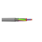 AXINDUS HIFLEX-CY Control Cable, 27 Cores, 1 mm², LiYCY, Screened, 100m, Grey PVC Sheath