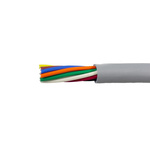 Alpha Wire EcoFlex Control Cable, 9 Cores, 0.56 mm², ECO, Unscreened, 30m, Grey mPPE Sheath, 20 AWG