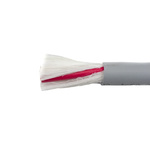 Alpha Wire EcoFlex Control Cable, 4 Cores, 0.81 mm², ECO, Unscreened, 30m, Grey mPPE Sheath, 18 AWG