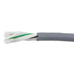 Alpha Wire EcoFlex PUR Control Cable, 3 Cores, 5.27 mm², ECO, Unscreened, 30m, Grey PUR Sheath, 10 AWG