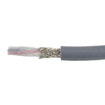 Alpha Wire EcoFlex PUR Control Cable, 4 Cores, 1.33 mm², ECO, Screened, 30m, Grey PUR Sheath, 16 AWG