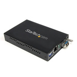 Startech 10/100/1000Mbit/s LC, RJ45 Single Mode Media Converter Half/Full Duplex 40km