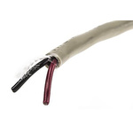 Alpha Wire Control Cable, 2 Cores, 0.5 mm², CY, Screened, 50m, Grey PVC Sheath