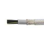 Alpha Wire Control Cable, 7 Cores, 1 mm², CY, Screened, 100m, Grey PVC Sheath