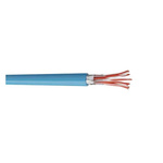 AXINDUS INSTRUM Control Cable, 27 Cores, 0.9 mm, EGSF, Screened, 100m, Blue PVC Sheath