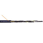 Igus CF9 Control Cable, 12 Cores, G1.0, Unscreened, 100m, Black/Green/Yellow Thermoplastic Elastomers TPE Sheath, 17