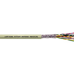 Lapp UNITRONIC Data Cable, 3 Cores, 0.25 mm², LiYCY, Unscreened, 100m, Grey PVC Sheath