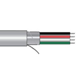 Alpha Wire 1219/15C Control Cable, 15 Cores, 0.25 mm², Screened, 500ft, Grey PVC Sheath, 24 AWG