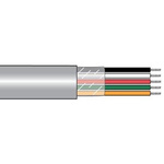 Alpha Wire M33502 Control Cable, 2 Cores, 0.75 mm², Unscreened, 100ft, Grey PVC Sheath, 18 AWG