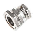 SIB PE Boulay Series Metallic Brass Cable Gland, PG9 Thread, 6.5mm Min, 8.5mm Max, IP65