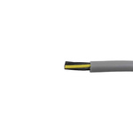 Alpha Wire Control Cable, 5 Cores, 0.5 mm², YY, Unscreened, 50m, Grey PVC Sheath