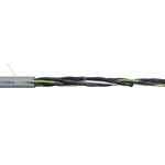 Igus chainflex CF130.UL Control Cable, 3 Cores, 1.5 mm², Unscreened, 10m, Grey PVC Sheath, 15 AWG