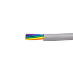 Alpha Wire Control Cable, 20 Cores, 0.35 mm², Unscreened, 305m, Grey PVC Sheath, 22 AWG