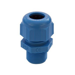 SIB SIB-TEC Series Blue Polyamide Cable Gland, M40 Thread, 22mm Min, 32mm Max, IP68