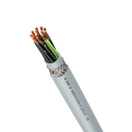 Lapp H05VVC4V5-K Control Cable, 4 Cores, 2.5 mm², Screened, 100m, Grey PVC Sheath