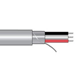 Alpha Wire M13242 Control Cable, 2 Cores, 0.75 mm², Screened, 500ft, Grey PVC Sheath, 18 AWG