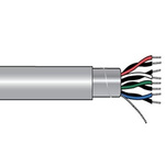 5909/15C Control Cable, 2 Cores, 0.75 mm², Screened, 1000ft, Grey PVC Sheath, 18 AWG