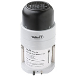 Weller WFE P, 230V ac Solder Fume Extractor, Fine Dust Filter F7; HEPA Filter H13 & Wide Band Gas Filter, 70W, Euro Plug