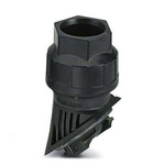 Phoenix Contact HC-B-GM0-M40-PLTBK Series Black Polyamide Cable Gland, M40 Thread, IP66