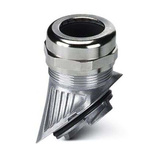 Phoenix Contact HC-B-GM0-M40-ET-AL Series Silver Aluminium Cable Gland, M40 Thread, IP66, IP67