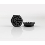 Lapp SKINTOP Series Black Polycarbonate Cable Gland, M63 Thread, 2mm Min, 6mm Max, IP66, IP67, IP68