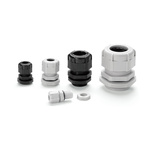 Takachi Electric Industrial RM Series Black Polyamide Cable Gland, M20 Thread, 6mm Min, 12mm Max, IP67