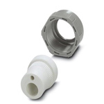 Phoenix Contact Grey PVC Cable Gland, PG16 Thread, 2.7mm Min, 3mm Max, IP67