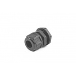 Hammond 1427NCG Series Black Nylon Cable Gland, M20 Thread, 6mm Min, 12mm Max, IP68