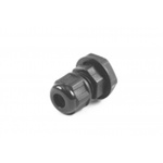 Hammond 1427NCG Series Black Nylon Cable Gland, PG7 Thread, 3mm Min, 7mm Max, IP68