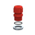 Legrand Red Plastic Cable Gland, M16 Thread, 4mm Min, 8mm Max, IP68