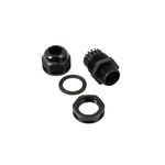 Amphenol Industrial CG Series Black Cable Gland Kit, M20 Thread, 10mm Min, 14mm Max