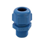 SIB SIB-TEC Series Blue Polyamide Cable Gland, M16 Thread, 5mm Min, 10mm Max, IP68