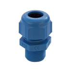 SIB SIB-TEC Series Blue Polyamide Cable Gland, M20 Thread, 7mm Min, 12mm Max, IP68