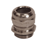 Capri NEWCAP MS Series Nickel Nickel Plated Brass Cable Gland, M50 Thread, 29mm Min, 40.5mm Max, IP66, IP68