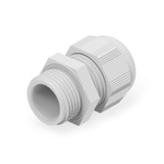 1SNG Series Light Grey PA 6 Cable Gland, M20 Thread, 6mm Min, 12mm Max, IP66, IP68