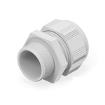1SNG Series Light Grey PA 6 Cable Gland, M32 Thread, 18mm Min, 25mm Max, IP66, IP68