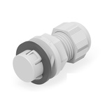 1SNG Series Light Grey PA 6 Cable Gland, PG13.5 Thread, 5mm Min, 12mm Max, IP66, IP68