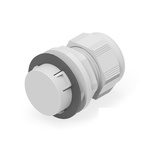 1SNG Series Light Grey PA 6 Cable Gland, PG13.5 Thread, 16mm Min, 28mm Max, IP66, IP68