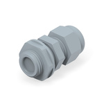 1SNG Series Grey PA 6 Cable Gland, M16 Thread, 4mm Min, 8mm Max, IP66, IP68